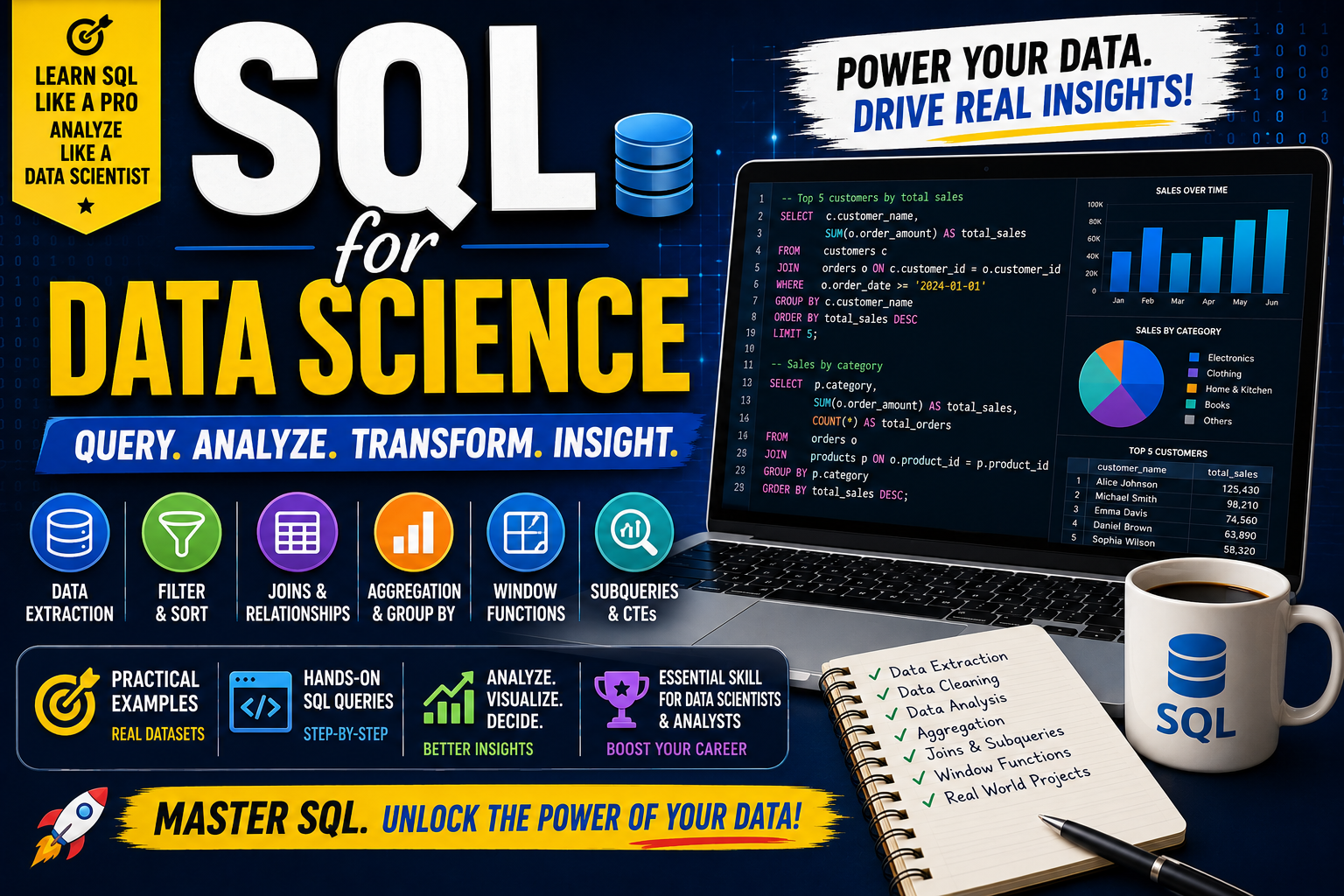 SQL for Data Science